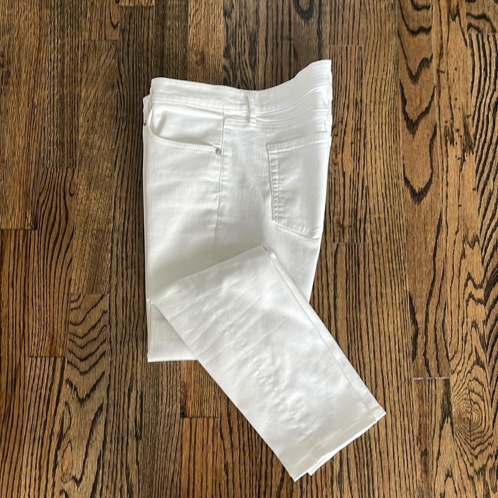 Loft White Skinny Jeans